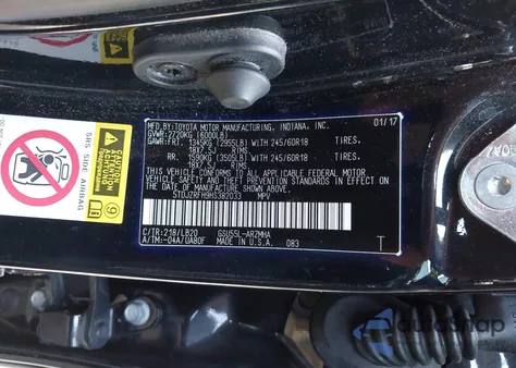 2017 Toyota Highlander Xle from USA, damaged, VIN 5TDJZRFH9HS382033